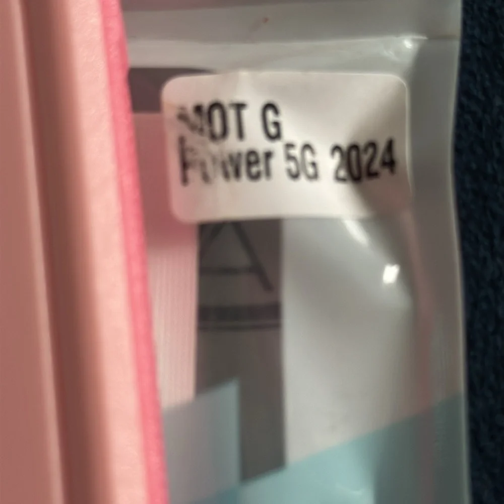 Mot G power 5g pink case‎